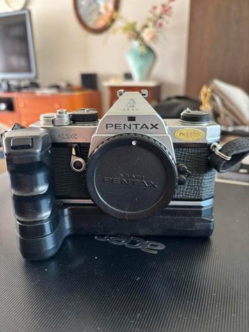 Pentax MX + ME Superset - inclusief lenzen. En accessoires beschikbaar voor biedingen