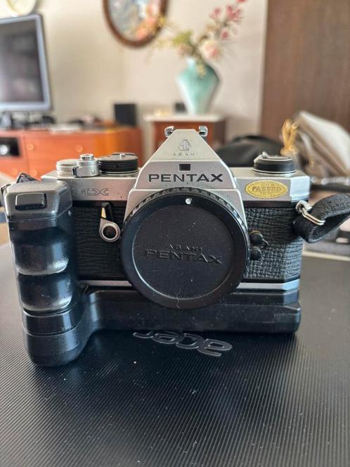 Pentax MX + ME Superset - inclusief lenzen. En accessoires, Audio, Tv en Foto, Fotocamera's Analoog, Gebruikt, Pentax, Ophalen