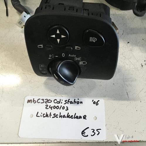 Mercedes C 320cdi station 2006 Wagennr 2400103 Lichtschakela, Auto-onderdelen, Dashboard en Schakelaars, Gebruikt, Ophalen of Verzenden