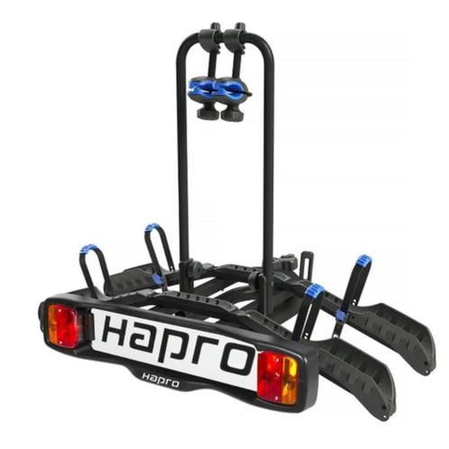 Hapro Atlas Active II - Porte-vélos - 2 vélos - 14 kg, Autos : Divers, Porte-vélos, Neuf, Support d'attelage, 2 vélos, Pneus larges