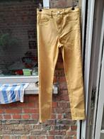 Dames Ocre Jaune Jeans Skinny taille haute déchet 28, W27 (confection 34) ou plus petit, Comme neuf, Merkloos, Autres couleurs