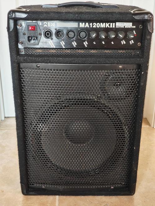 the box MA120 MKII, Muziek en Instrumenten, Versterkers | Keyboard, Monitor en PA, Gebruikt, Monitor(versterker), Minder dan 500 watt