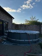 Intex Ultra XTR 488x122 compleet!, Tuin en Terras, Rond, Zo goed als nieuw, Ophalen, 120 cm of meer