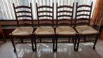 4 eiken stoelen., Antiek en Kunst, Ophalen