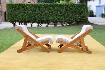 2X vintage design fauteuil KON TIKI design 1970 Ikea  beschikbaar voor biedingen