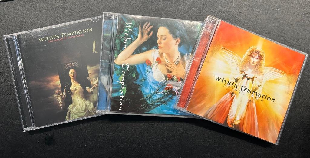 WITHIN TEMPTATION - Verzameling van 3 albums (4 CDs), Cd's en Dvd's, Cd's | Hardrock en Metal, Ophalen of Verzenden