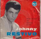 Johnny Restivo – For real! No fooling / Love + 2 – EP, Gebruikt, 7 inch, Ophalen of Verzenden, Pop