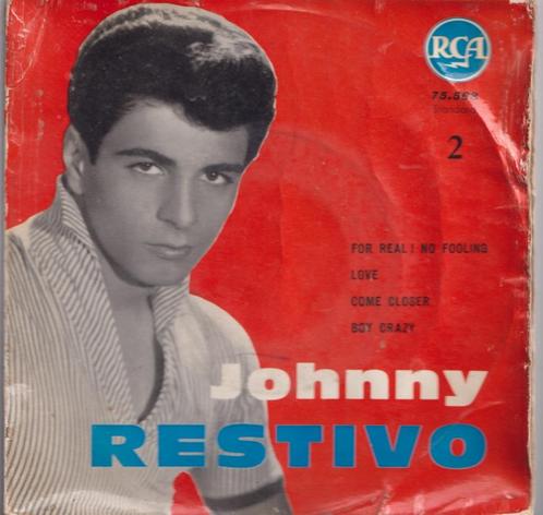 Johnny Restivo – For real! No fooling / Love + 2 – EP, Cd's en Dvd's, Vinyl Singles, Gebruikt, EP, Pop, 7 inch, Ophalen of Verzenden