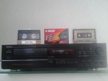Lecteur de cassettes Denon DRS-640 « Top » +3 cassettes 