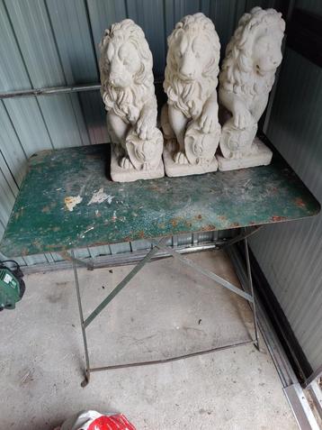 Table bistrot française, Enlèvement