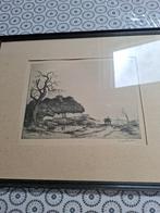 Ets, Antiek en Kunst, Kunst | Etsen en Gravures, Ophalen