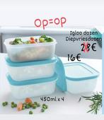 Diepvriesdozen Tupperware 450ml Nieuw, Huis en Inrichting, Keuken | Tupperware, Ophalen of Verzenden, Nieuw