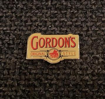 PIN - GORDON'S - LONDON DRY GIN, Envoi, Utilisé, Marque, Insigne ou Pin's
