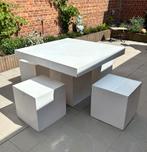 Modern tuinset, Tuin en Terras, Tuinsets en Loungesets, 4 zitplaatsen, Kunststof, Gebruikt, Ophalen of Verzenden