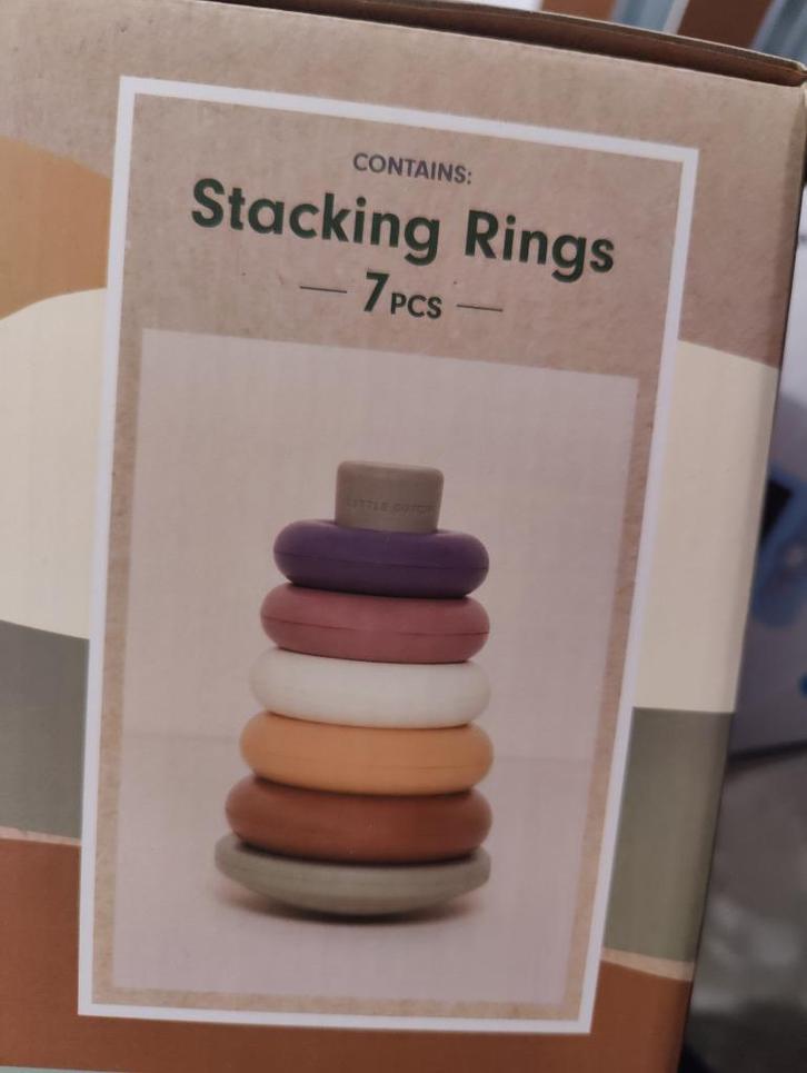 jeu de construction  -  Little Dutch Stacking Rings Vintage,, Kinderen en Baby's, Speelgoed | Educatief en Creatief, Zo goed als nieuw