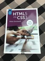 HTML5 en CSS3 handboek, Boeken, Studieboeken en Cursussen, Ophalen of Verzenden, Zo goed als nieuw