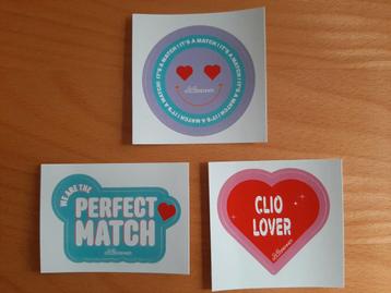 Stickers Clio Goldbrenner  beschikbaar voor biedingen