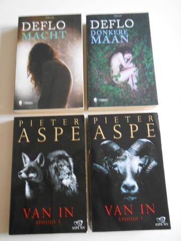 4 boeken Aspe en Deflo  