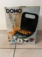 Nieuw wafelijzer grill croque sir domo snack party 3 in 1, Elektronische apparatuur, Ophalen of Verzenden, Uitneembare platen