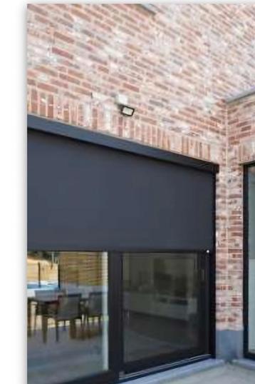 Voorzetscreen met IO motor Somfy, Tuin en Terras, Zonneschermen, Ophalen, Nieuw