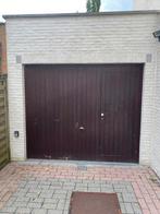 Houten kantelpoort, Doe-het-zelf en Bouw, Ophalen, Gebruikt, 120 cm of meer, Garagedeur