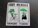 Sticker Wielrennen Eddy Merckx Deinze 11 september 1976, Ophalen of Verzenden, Zo goed als nieuw, Sport