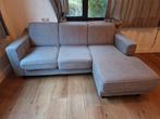 lichtgrijze hoeksofa zetel, Huis en Inrichting, Ophalen, 125 tot 150 cm, 150 tot 200 cm, Hoekbank