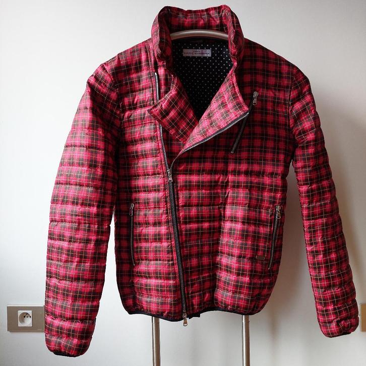 Daniele Alessandrini Grey -Veste intermédiaire à carreaux- M, Vêtements | Hommes, Vestes | Hiver, Comme neuf, Taille 48/50 (M)