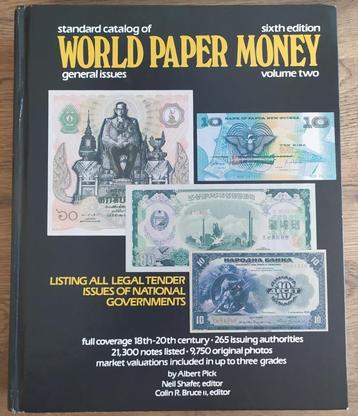 Standard Catalog of World Paper Money General Issues beschikbaar voor biedingen