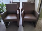 Tafelstoelen, Huis en Inrichting, Stoelen, Ophalen, Gebruikt, Overige kleuren, Leer