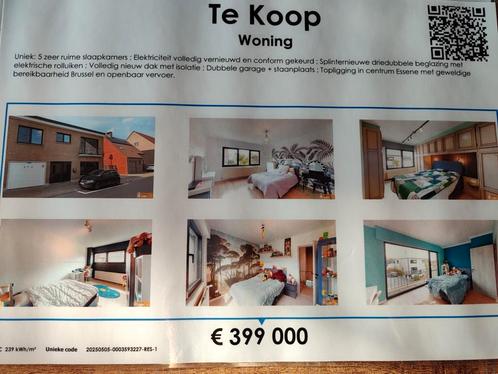 Huis  met 5 ruime slp kamers te koop, Immo, Huizen en Appartementen te koop