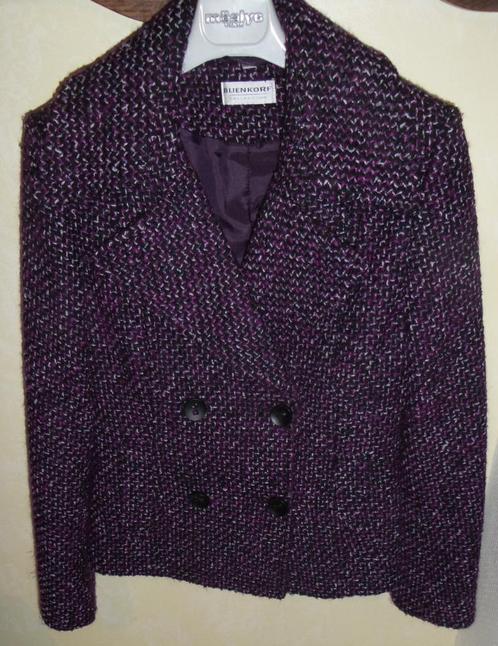 Blazer Bijenkorf 36/38 État neuf, Vêtements | Femmes, Vestes & Costumes, Neuf, Taille 36 (S), Violet, Enlèvement ou Envoi