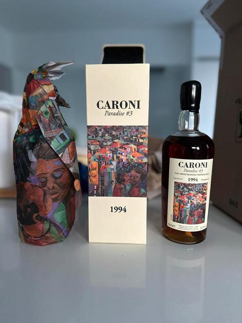 Caroni Paradise 3 en 4 ( velier), Collections, Vins, Comme neuf, Enlèvement ou Envoi