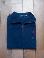 Polo Ralph Lauren navy blauwe trui met halve rits – maat L, Vêtements | Hommes, Polos, Envoi, Comme neuf, Taille 52/54 (L)
