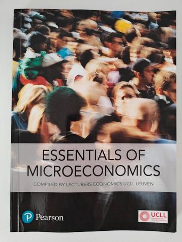 Essentials of Microeconomics Pearson 2022 beschikbaar voor biedingen