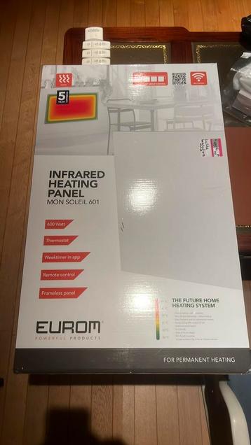 Verwarming Infrarood (nooit gebruikt!) beschikbaar voor biedingen