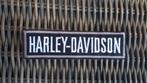 Harley Davidson HD strijk patch embleem - 105 x 30 mm, Ophalen of Verzenden, Nieuw