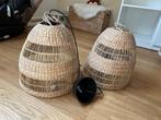 Rotan hanglamp IKEA (2 stuks), Ophalen, Zo goed als nieuw