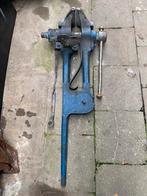 Étau a choc, Ophalen, Gebruikt, Bankschroef