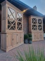 Eiken buffetkast/vitrinekast