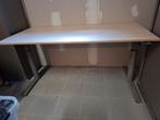 Gispen manueel verstelbare bureautafel 160 x 80, Ophalen, Zo goed als nieuw, Bureau