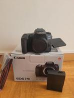 Canon EOS 77D, Audio, Tv en Foto, Fotocamera's Digitaal, Canon, Zo goed als nieuw, Ophalen