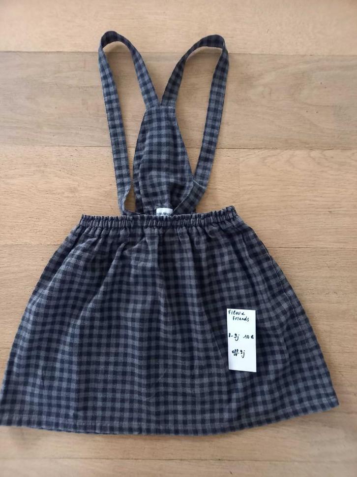 Salopette rokje Filou&Friends 8-9 jaar, Kinderen en Baby's, Kinderkleding | Maat 128, Zo goed als nieuw, Meisje, Jurk of Rok, Ophalen of Verzenden