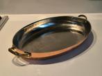 Ovale koperen pan, Antiek en Kunst, Ophalen of Verzenden, Koper