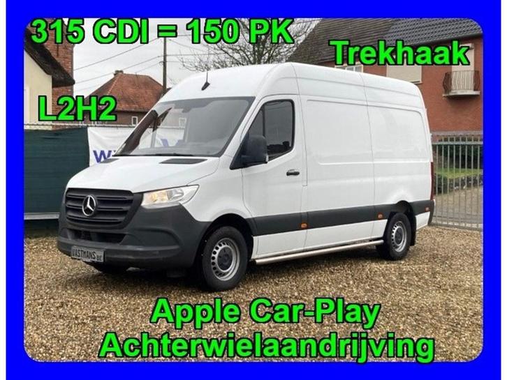 Mercedes-Benz Sprinter 315 / 25.000€ + BTW / Trekhaak / L2H, Auto's, Mercedes-Benz, Bedrijf, Sprinter Combi, ABS, Airbags, Airconditioning