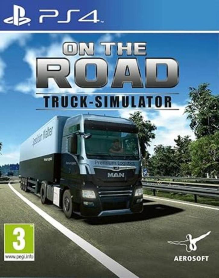 On the Road Truck Simulator [S4 GRATIS LEVERING, Games en Spelcomputers, Games | Sony PlayStation 4, Nieuw, Simulatie, Vanaf 3 jaar