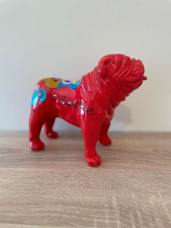 Hannes D'Haese - Bulldog "I Wove You", Antiek en Kunst, Kunst | Designobjecten, Ophalen of Verzenden