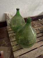 Dame Jeanne in glas, Huis en Inrichting, Woonaccessoires | Vazen, Ophalen, Zo goed als nieuw, Glas