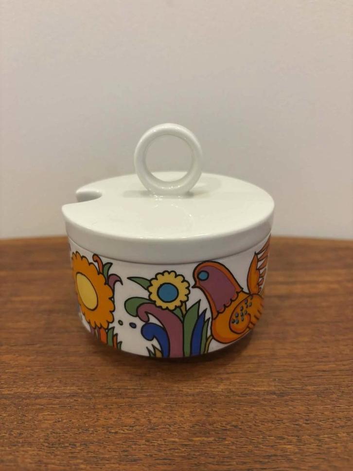 Villeroy & Boch Acapulco, zeldzame confituurpot, Maison & Meubles, Cuisine | Vaisselle, Comme neuf, Autres types, Autres styles