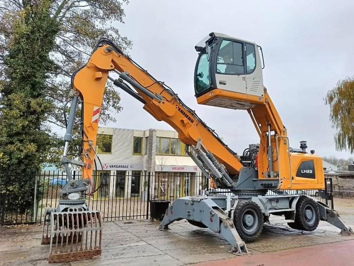 Liebherr LH 22 M overslagkraan wastehandler umslagbagger, Articles professionnels, Machines & Construction | Grues & Excavatrices